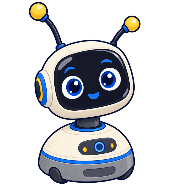 Reachy, your friendly guide to Python and robot thinking.